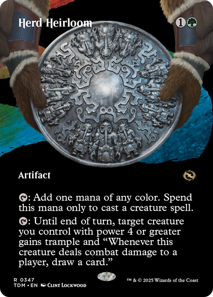 Herd Heirloom (Borderless) [Tarkir: Dragonstorm] MTG Single Magic: The Gathering | Red Claw Gaming