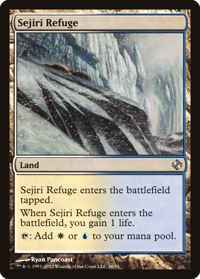 Sejiri Refuge [Duel Decks: Venser vs. Koth] MTG Single Magic: The Gathering | Red Claw Gaming