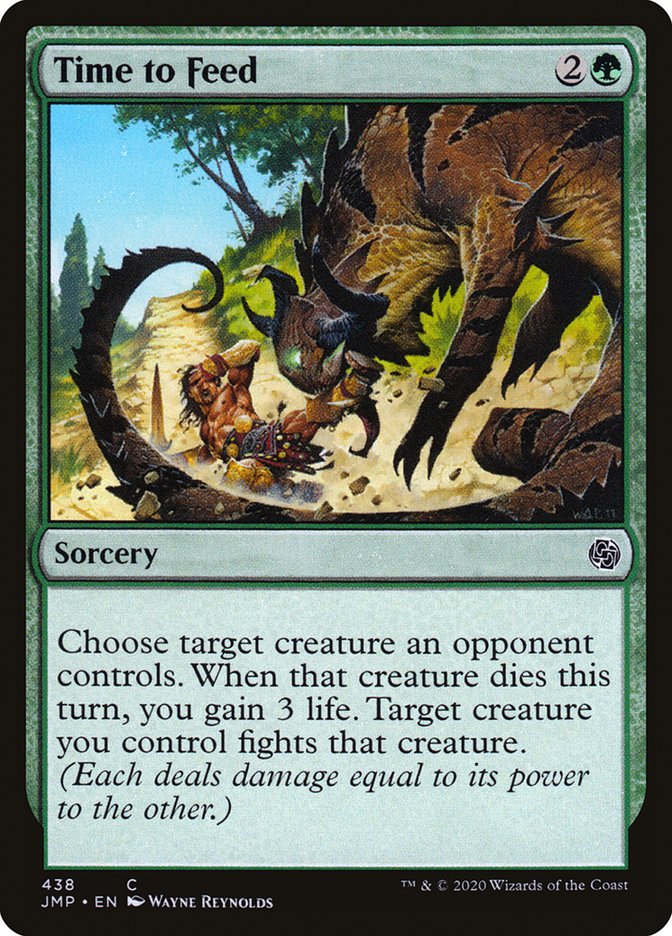 Time to Feed [Jumpstart] MTG Single Magic: The Gathering | Red Claw Gaming