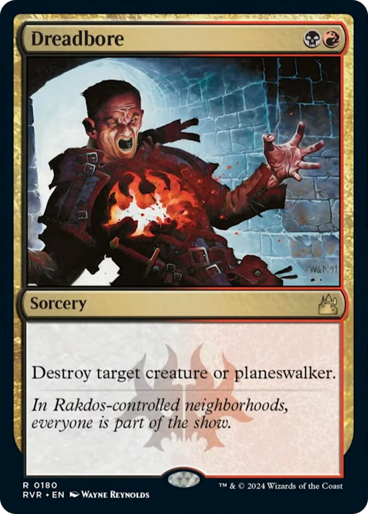 Dreadbore [Ravnica Remastered] MTG Single Magic: The Gathering | Red Claw Gaming