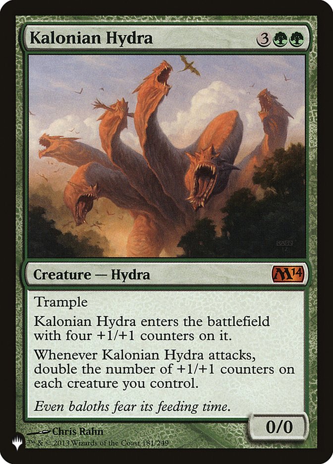 Kalonian Hydra [The List] MTG Single Magic: The Gathering | Red Claw Gaming