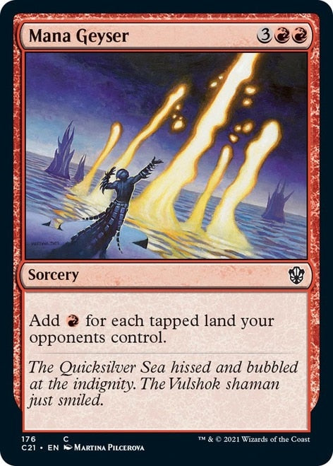 Mana Geyser [Commander 2021] MTG Single Magic: The Gathering | Red Claw Gaming