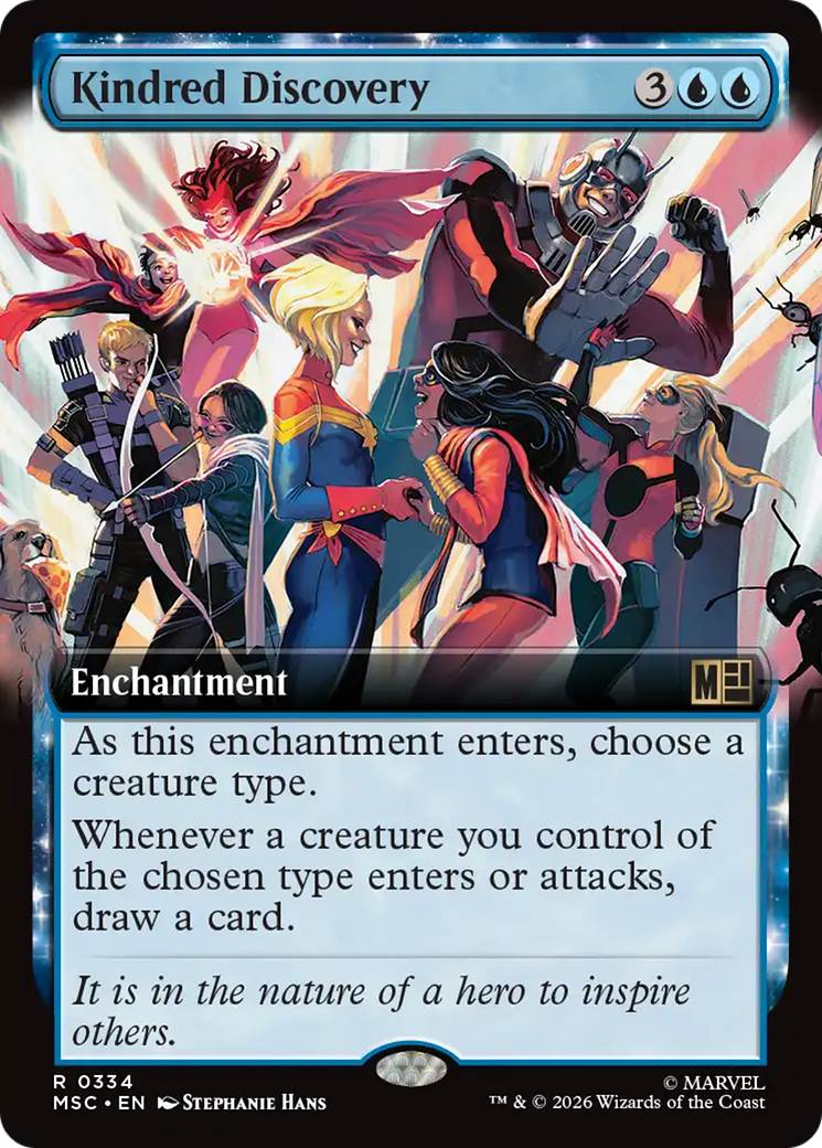 Kindred Discovery (Extended Art) [Marvel Super Heroes Commander] | Red Claw Gaming