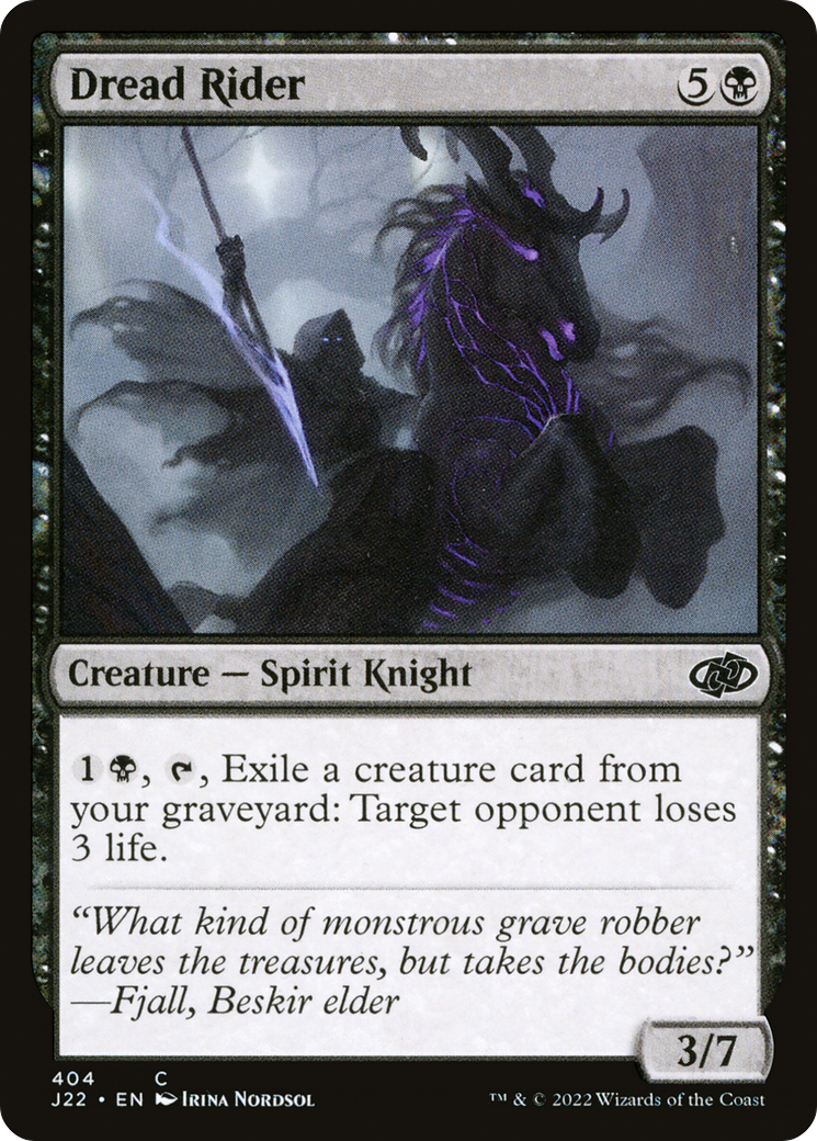 Dread Rider [Jumpstart 2022] MTG Single Magic: The Gathering | Red Claw Gaming