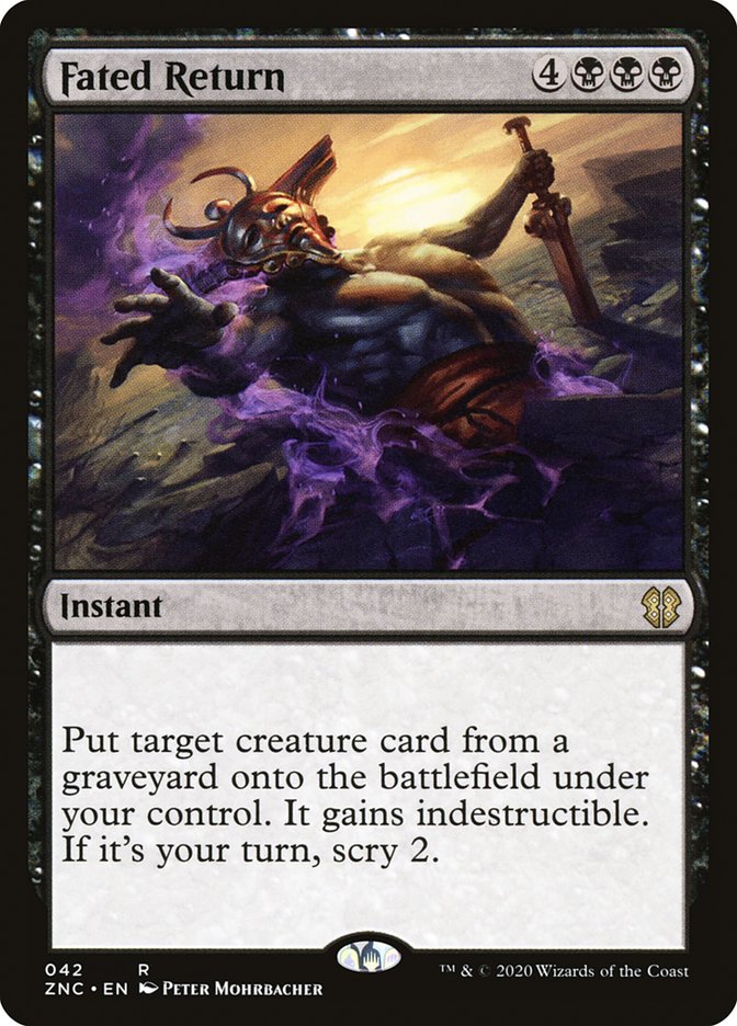Fated Return [Zendikar Rising Commander] MTG Single Magic: The Gathering | Red Claw Gaming