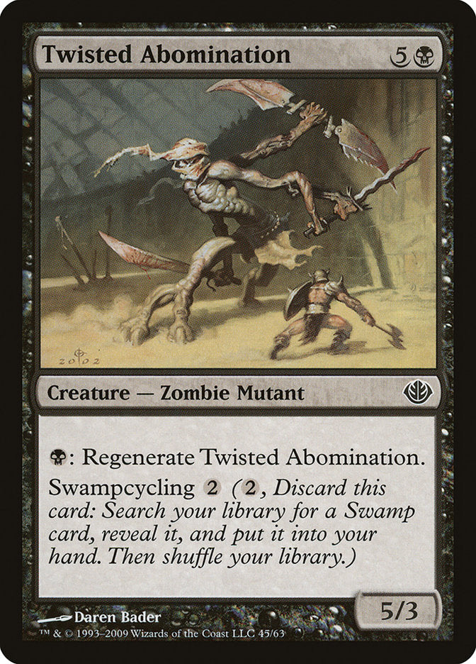 Twisted Abomination [Duel Decks: Garruk vs. Liliana] MTG Single Magic: The Gathering | Red Claw Gaming