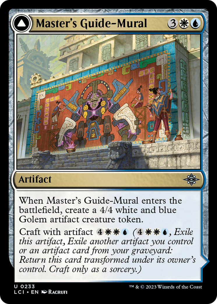 Master's Guide-Mural // Master's Manufactory [The Lost Caverns of Ixalan] MTG Single Magic: The Gathering    | Red Claw Gaming