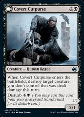 Covert Cutpurse // Covetous Geist [Innistrad: Midnight Hunt] MTG Single Magic: The Gathering | Red Claw Gaming