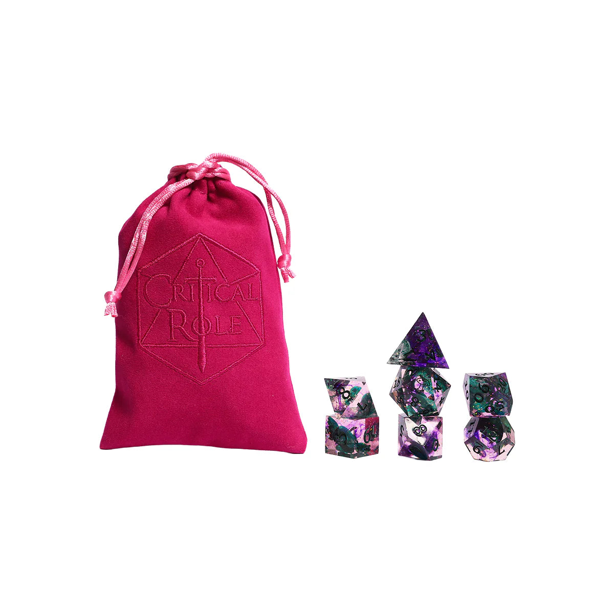 Critical Role Champion Dice Set: Caduceus Clay Dice Critical Role | Red Claw Gaming