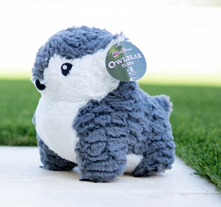 Baby Owlbear, Charcoal Stuffy Metal Weave Games | Red Claw Gaming