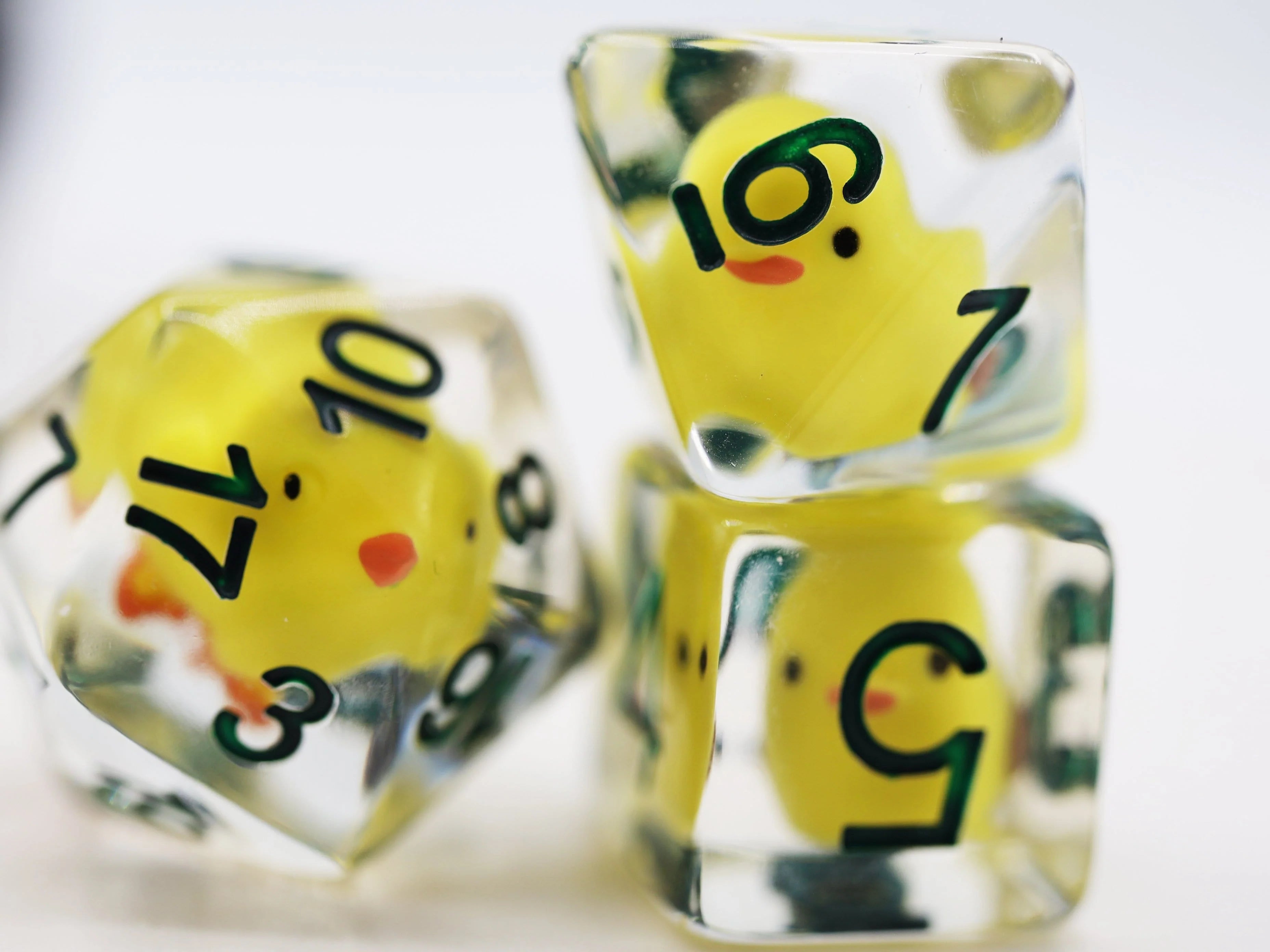 CHICKEN FARM RPG DICE SET Dice & Counters Foam Brain Games    | Red Claw Gaming