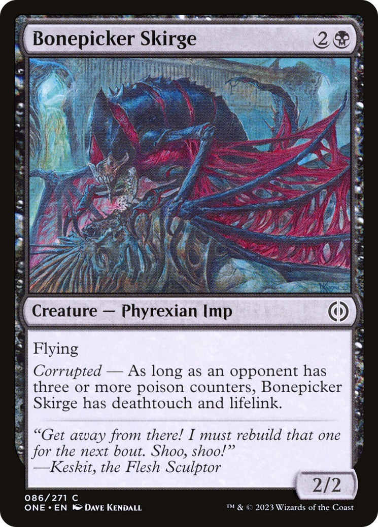 Bonepicker Skirge [Phyrexia: All Will Be One] MTG Single Magic: The Gathering | Red Claw Gaming
