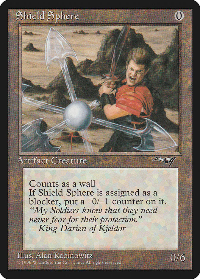 Shield Sphere [Alliances] MTG Single Magic: The Gathering | Red Claw Gaming