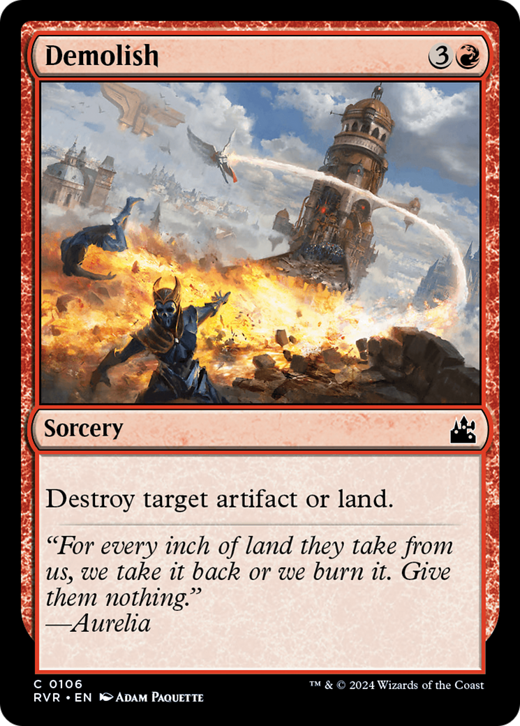 Demolish [Ravnica Remastered] MTG Single Magic: The Gathering | Red Claw Gaming