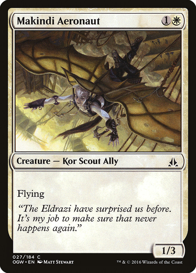 Makindi Aeronaut [Oath of the Gatewatch] MTG Single Magic: The Gathering | Red Claw Gaming