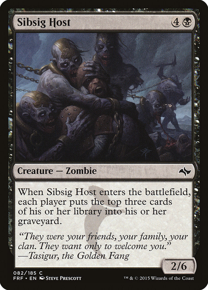 Sibsig Host [Fate Reforged] MTG Single Magic: The Gathering | Red Claw Gaming