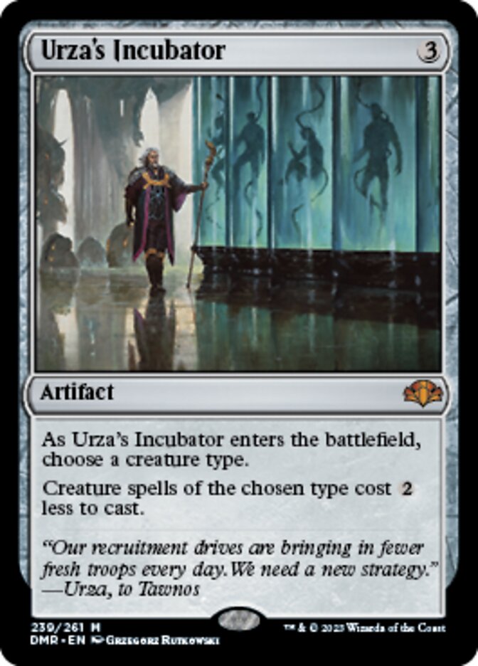 Urza's Incubator [Dominaria Remastered] MTG Single Magic: The Gathering | Red Claw Gaming