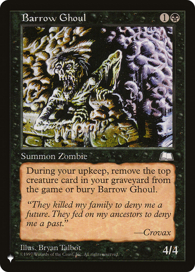 Barrow Ghoul [The List] MTG Single Magic: The Gathering | Red Claw Gaming