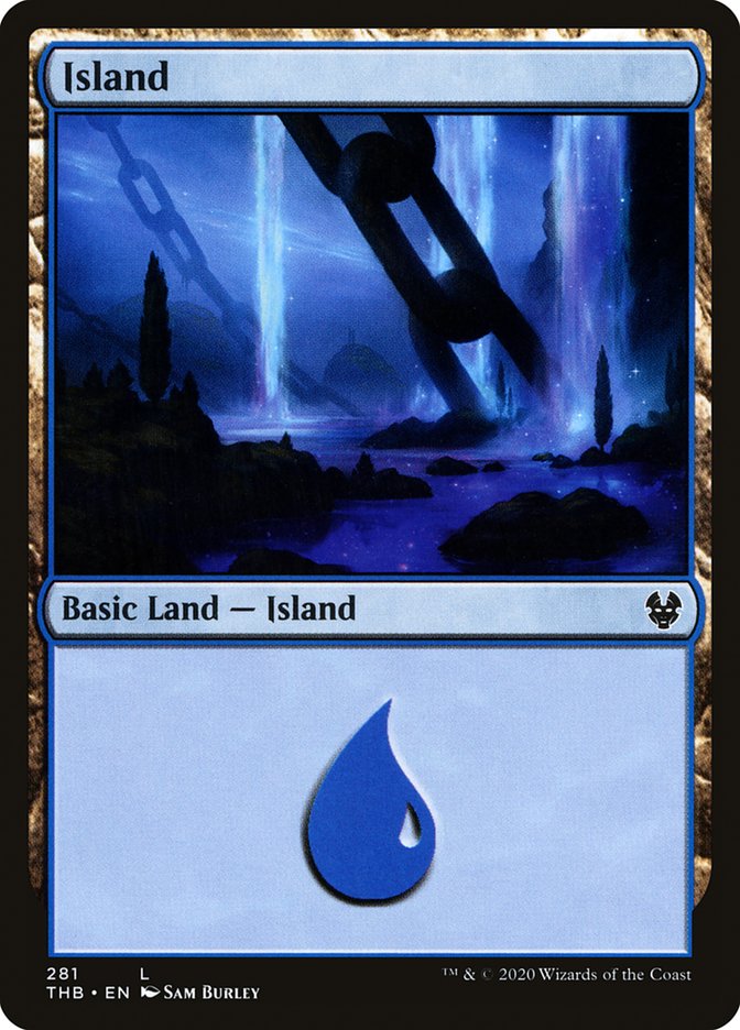 Island (281) [Theros Beyond Death] MTG Single Magic: The Gathering | Red Claw Gaming
