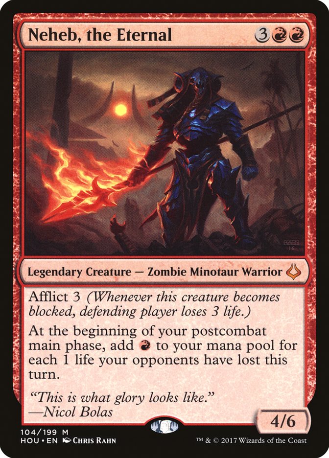 Neheb, the Eternal [Hour of Devastation] MTG Single Magic: The Gathering | Red Claw Gaming