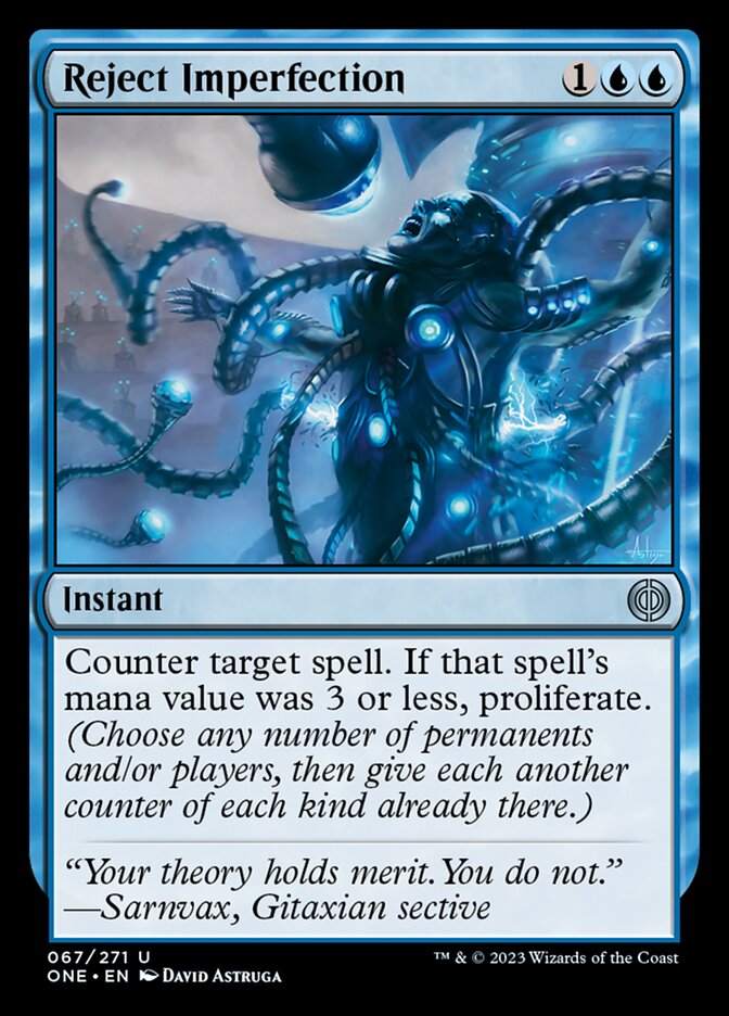 Reject Imperfection [Phyrexia: All Will Be One] MTG Single Magic: The Gathering | Red Claw Gaming