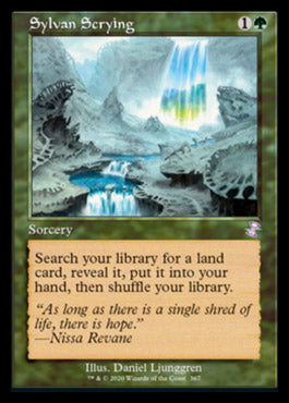 Sylvan Scrying (Timeshifted) [Time Spiral Remastered] MTG Single Magic: The Gathering | Red Claw Gaming