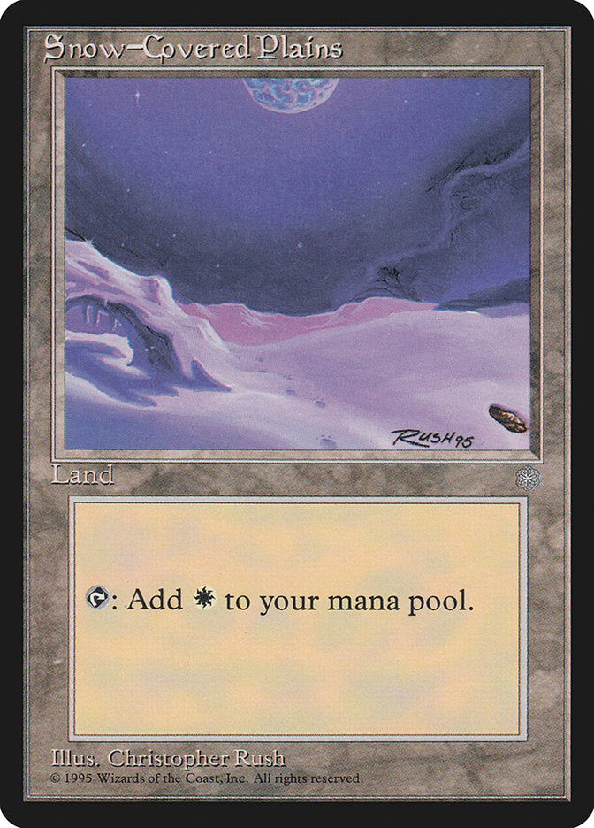 Snow-Covered Plains [Ice Age] MTG Single Magic: The Gathering | Red Claw Gaming