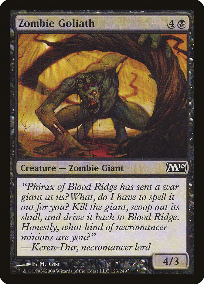 Zombie Goliath [Magic 2010] MTG Single Magic: The Gathering | Red Claw Gaming