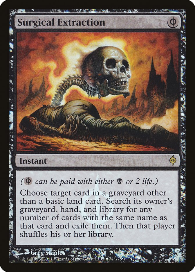 Surgical Extraction (Buy-A-Box) [New Phyrexia Promos] MTG Single Magic: The Gathering | Red Claw Gaming