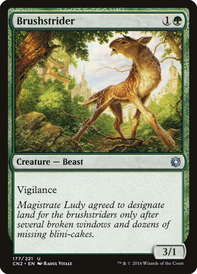 Brushstrider [Conspiracy: Take the Crown] MTG Single Magic: The Gathering | Red Claw Gaming
