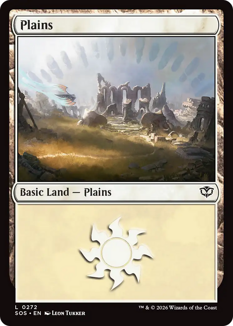 Plains (0272) [Secrets of Strixhaven] MTG Single Magic: The Gathering | Red Claw Gaming