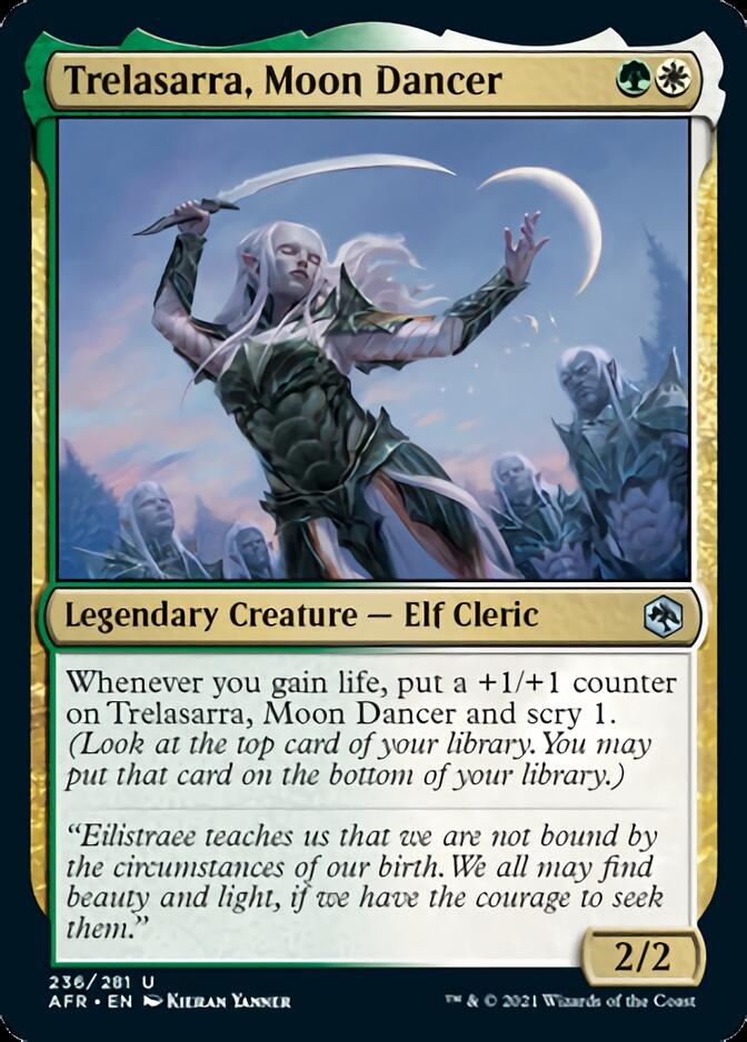 Trelasarra, Moon Dancer [Dungeons & Dragons: Adventures in the Forgotten Realms] MTG Single Magic: The Gathering | Red Claw Gaming