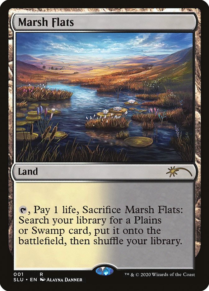 Marsh Flats [Secret Lair: Ultimate Edition] MTG Single Magic: The Gathering | Red Claw Gaming