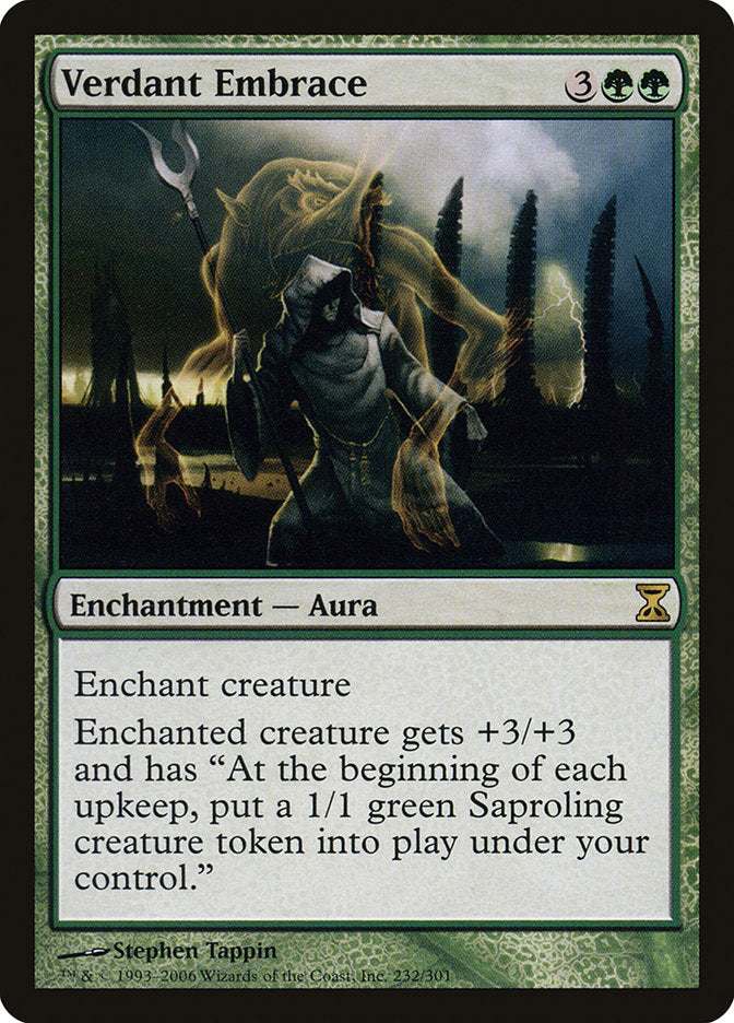 Verdant Embrace [Time Spiral] MTG Single Magic: The Gathering | Red Claw Gaming