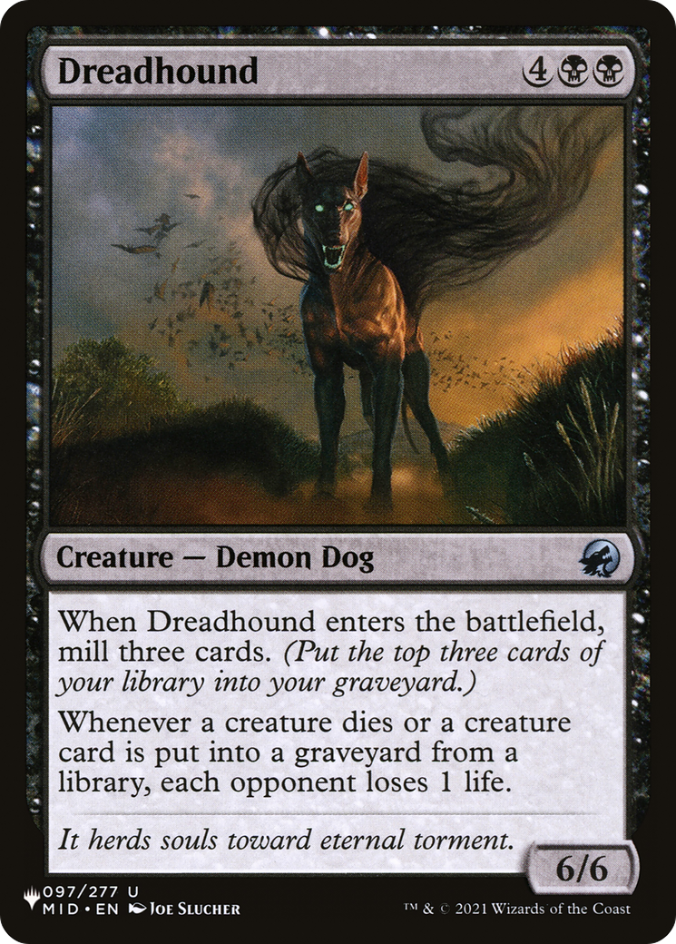 Dreadhound [The List] MTG Single Magic: The Gathering | Red Claw Gaming