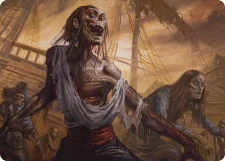 Rise from the Tides Art Card [Commander Masters Art Series] MTG Single Magic: The Gathering | Red Claw Gaming