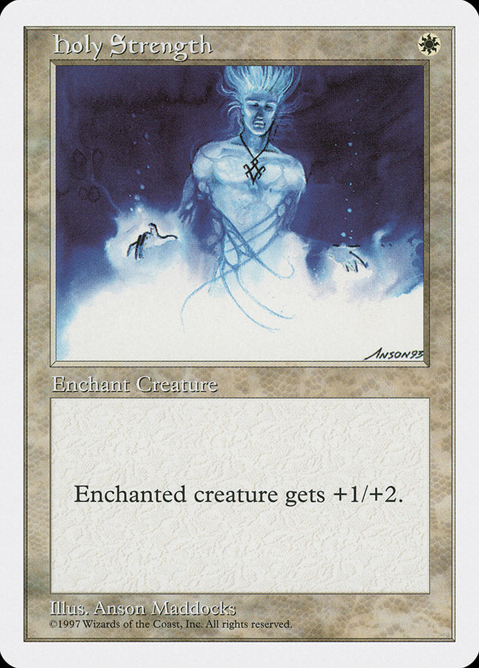 Holy Strength [Fifth Edition] MTG Single Magic: The Gathering | Red Claw Gaming