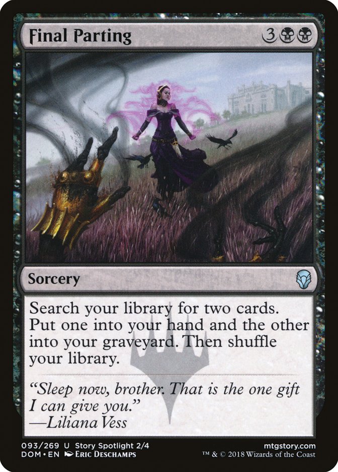 Final Parting [Dominaria] MTG Single Magic: The Gathering | Red Claw Gaming