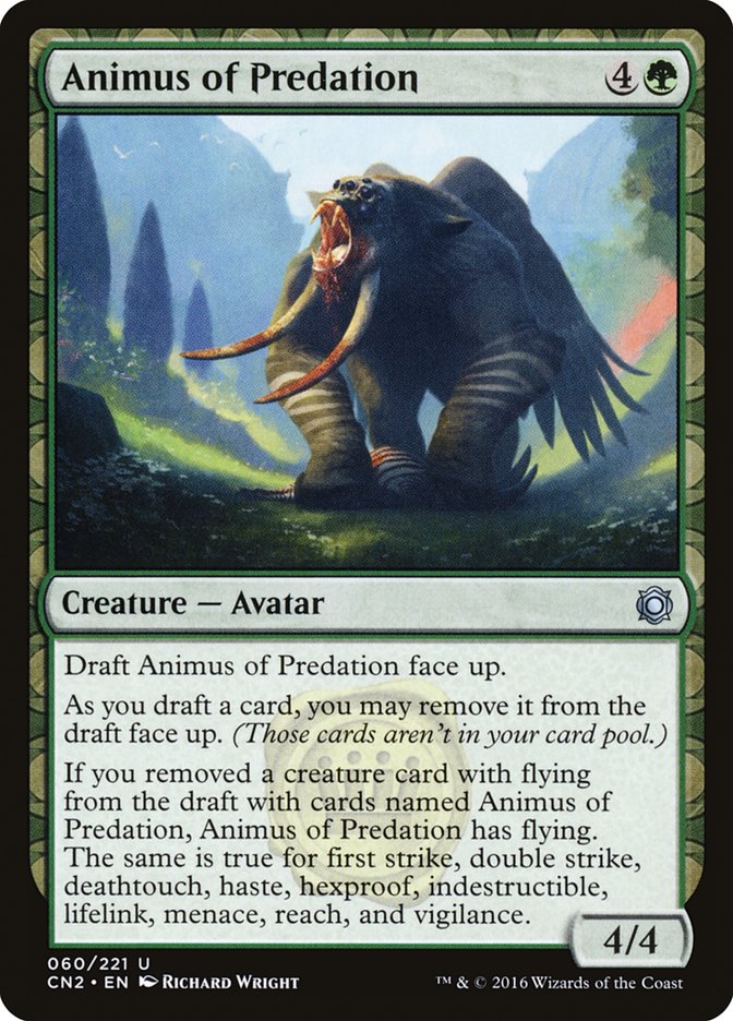 Animus of Predation [Conspiracy: Take the Crown] MTG Single Magic: The Gathering | Red Claw Gaming