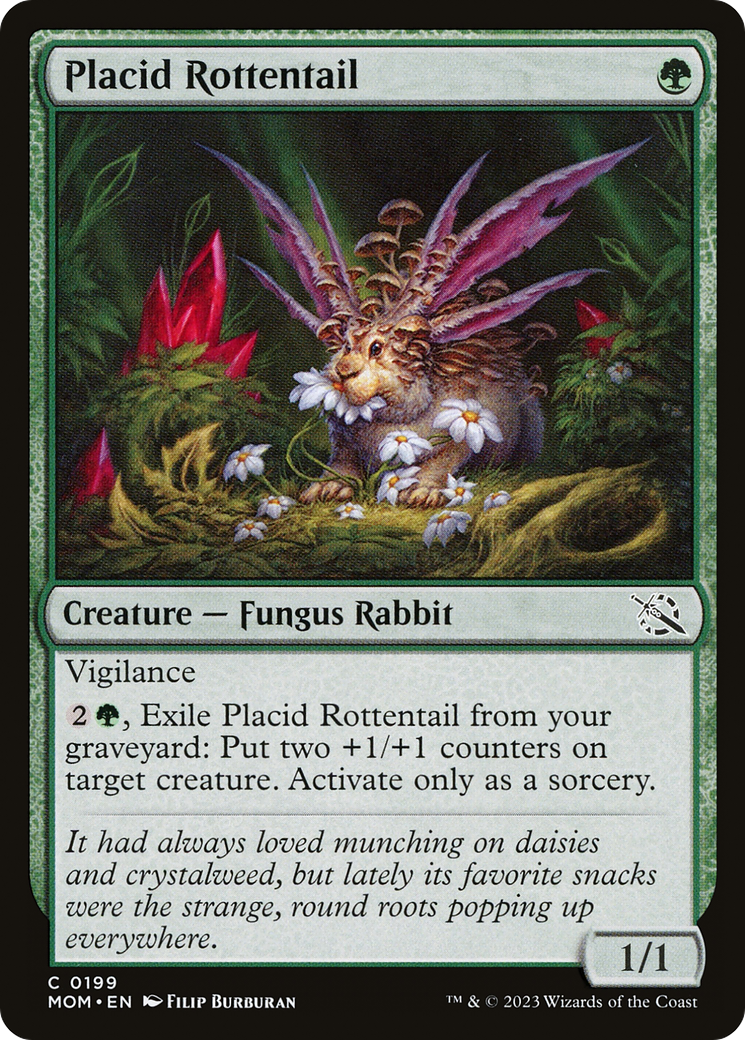 Placid Rottentail [March of the Machine] MTG Single Magic: The Gathering    | Red Claw Gaming