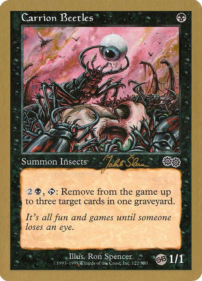 Carrion Beetles (Jakub Slemr) (SB) [World Championship Decks 1999] MTG Single Magic: The Gathering | Red Claw Gaming