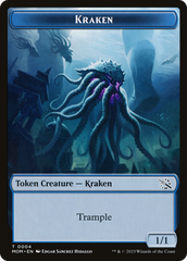Soldier // Kraken Double-Sided Token [March of the Machine Tokens] MTG Single Magic: The Gathering    | Red Claw Gaming