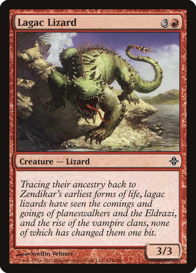 Lagac Lizard [Rise of the Eldrazi] MTG Single Magic: The Gathering | Red Claw Gaming