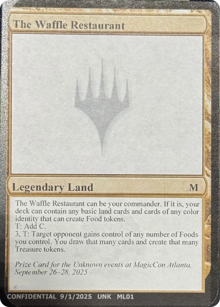 The Waffle Restaurant [Unknown Event] MTG Single Magic: The Gathering | Red Claw Gaming