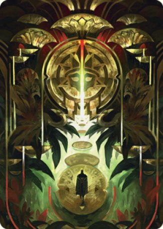 Jetmir's Garden 1 Art Card [Streets of New Capenna Art Series] MTG Single Magic: The Gathering | Red Claw Gaming
