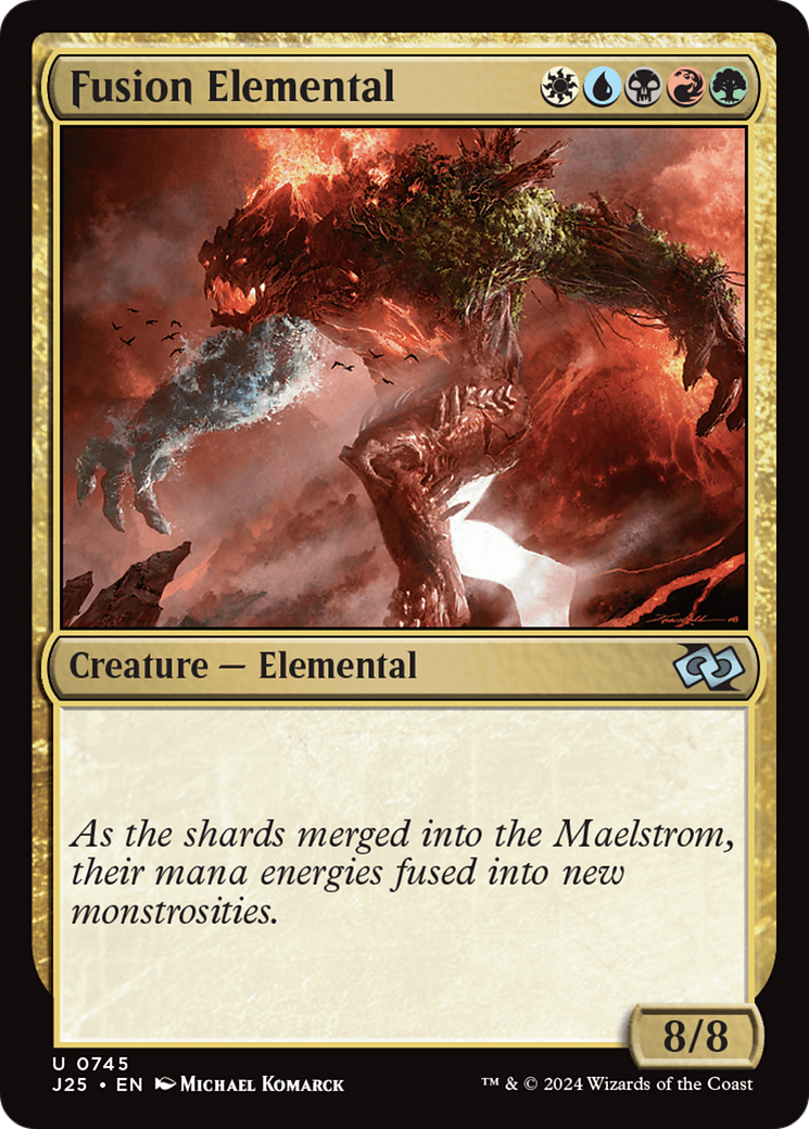 Fusion Elemental [Foundations Jumpstart] MTG Single Magic: The Gathering | Red Claw Gaming