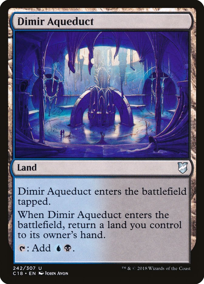 Dimir Aqueduct [Commander 2018] MTG Single Magic: The Gathering | Red Claw Gaming
