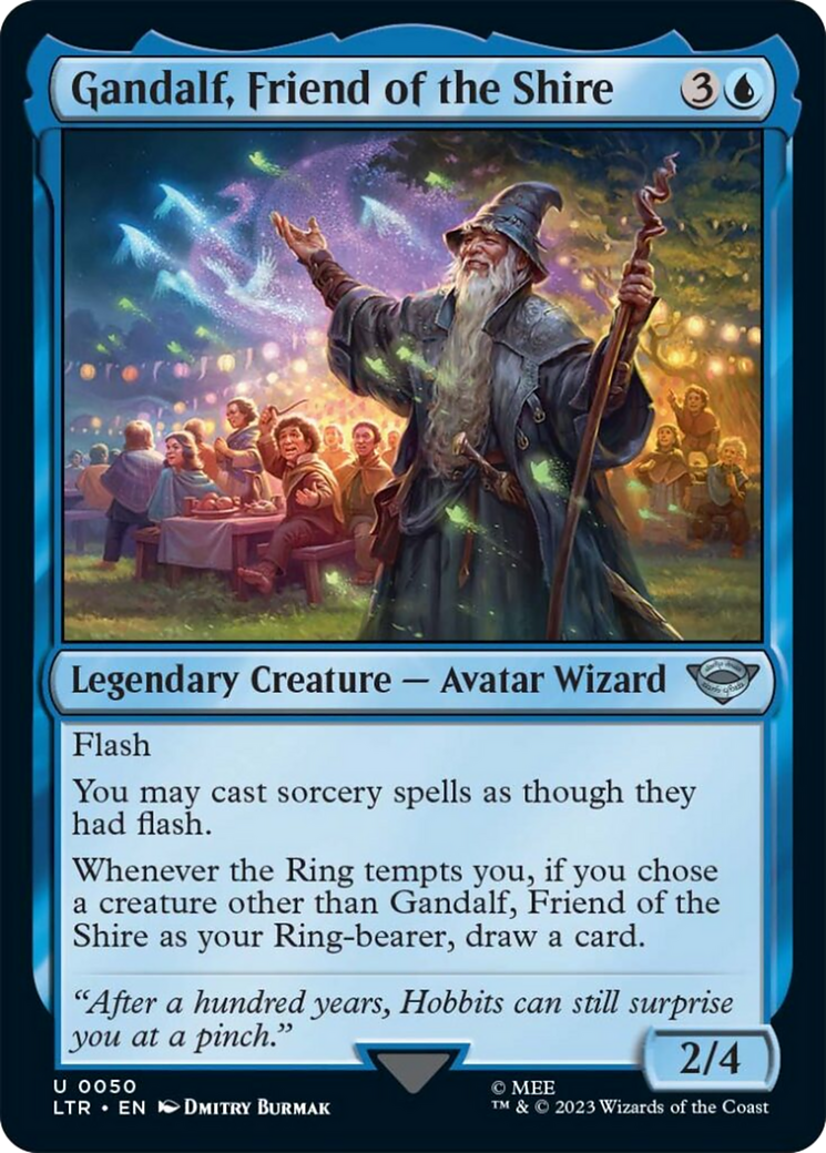 Gandalf, Friend of the Shire [The Lord of the Rings: Tales of Middle-Earth] MTG Single Magic: The Gathering | Red Claw Gaming