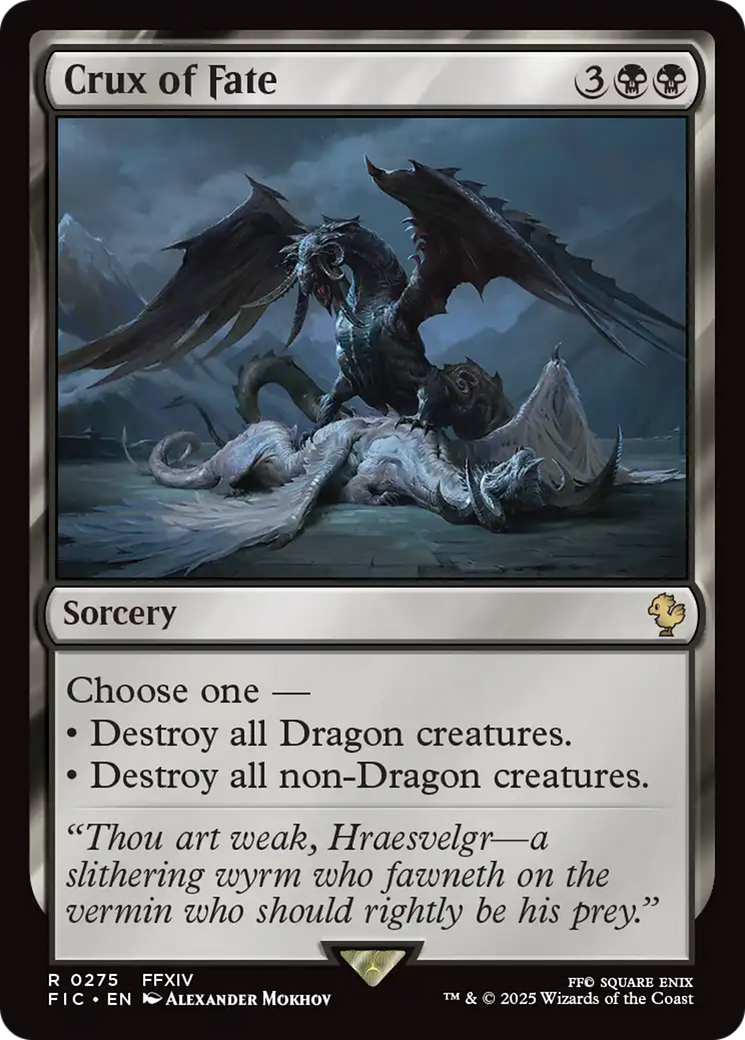 Crux of Fate [FINAL FANTASY Commander] MTG Single Magic: The Gathering | Red Claw Gaming