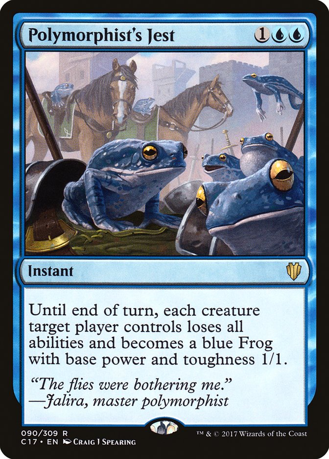 Polymorphist's Jest [Commander 2017] MTG Single Magic: The Gathering | Red Claw Gaming